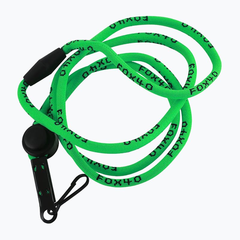 Fox 4 Break Away Neon Green 1 šnúra s píšťalkou