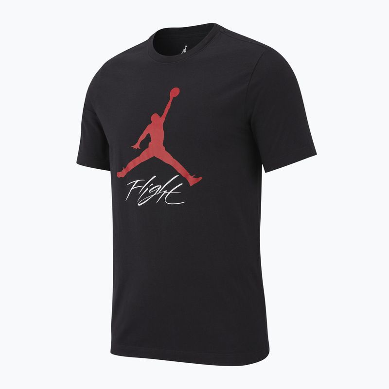 Pánske tričko Jordan Jumpman Flight black/gym red 6