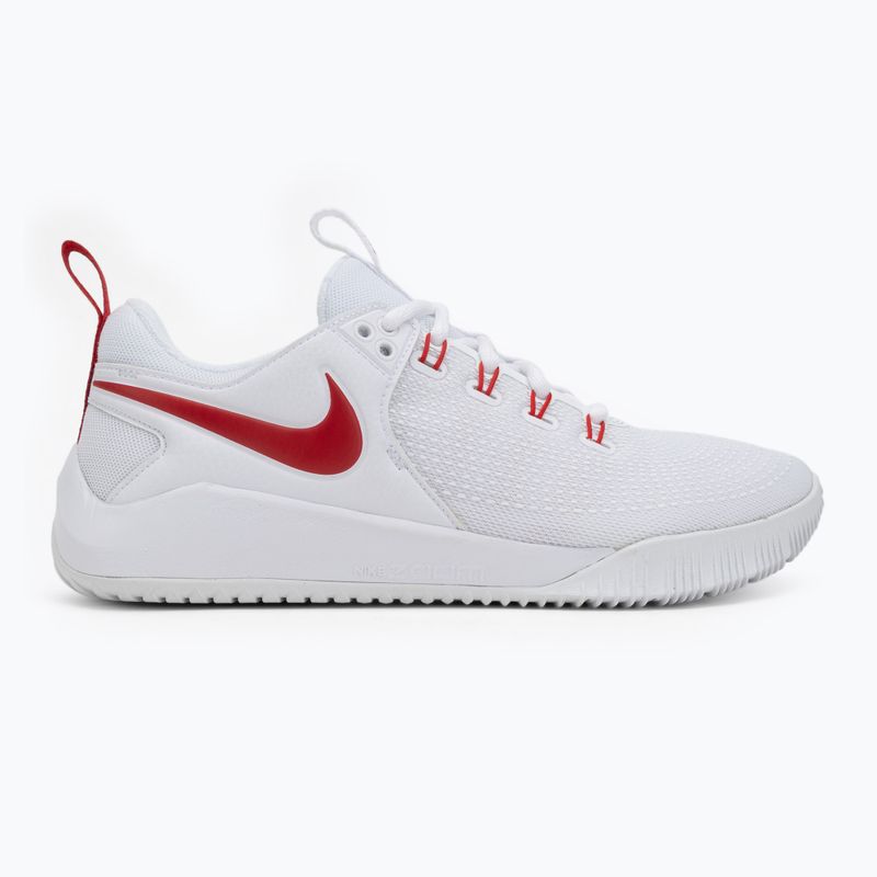 Dámske volejbalové topánky Nike Air Zoom Hyperace 2 white/university red 2
