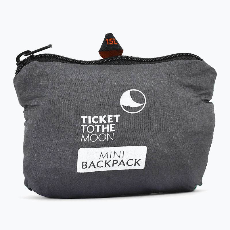Batoh  Ticket To The Moon Mini 15 l gray/mint