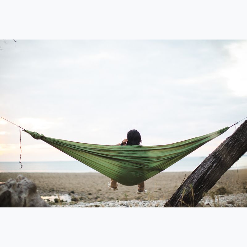 Turistická hojdacia sieť Ticket To The Moon Compact leaf green 3