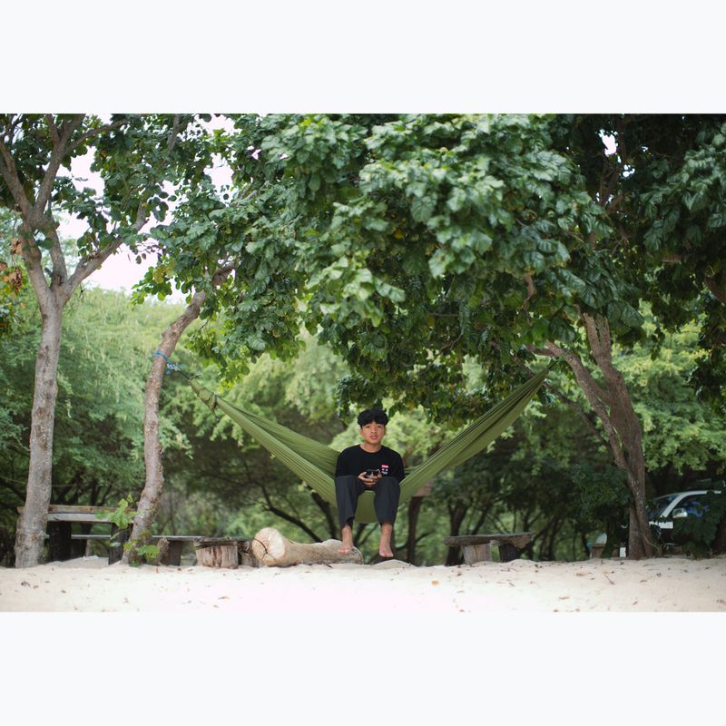 Turistická hojdacia sieť Ticket To The Moon Compact leaf green 4