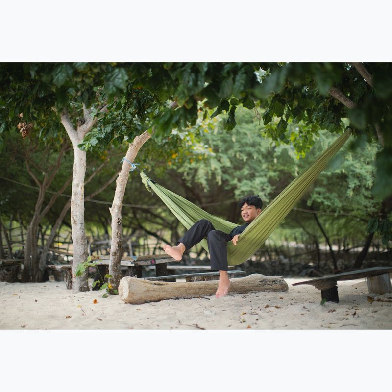 Turistická hojdacia sieť Ticket To The Moon Compact leaf green 6