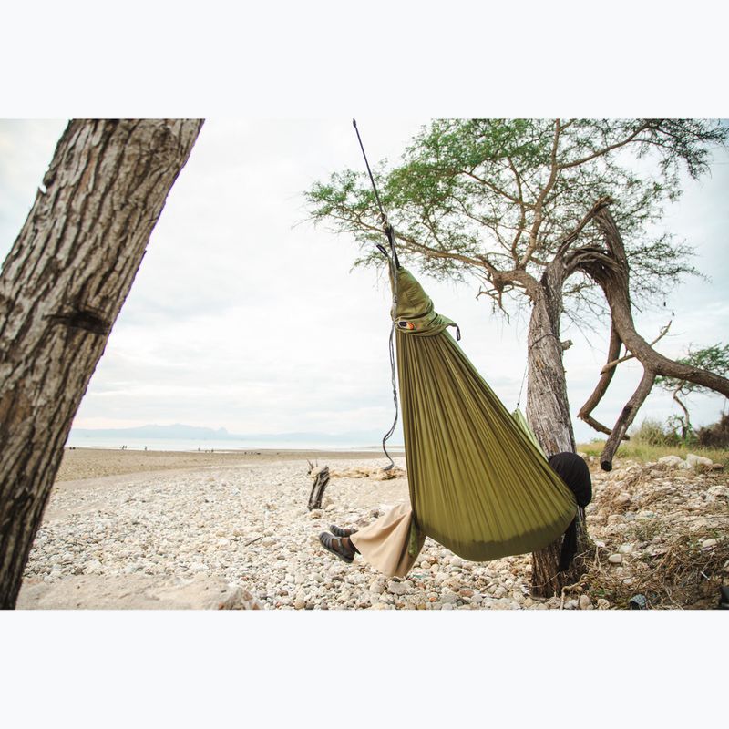 Turistická hojdacia sieť Ticket To The Moon Compact leaf green 8