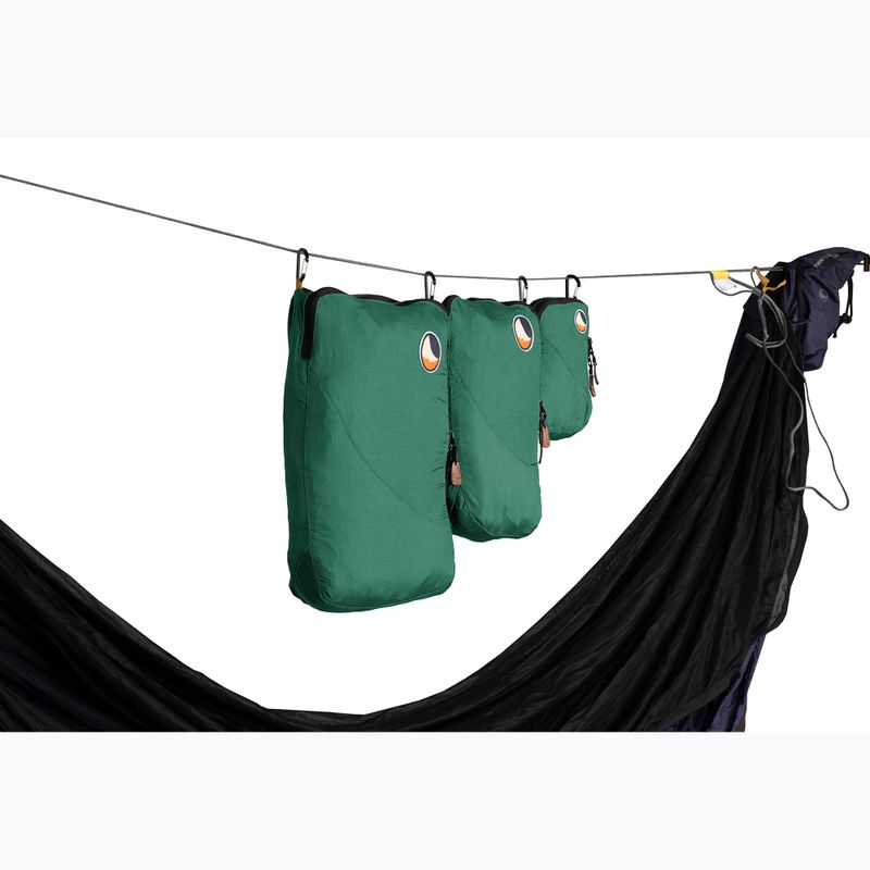 Sada organizérov Ticket To The Moon Travel Cube Set 3 pcs. petrol green 2