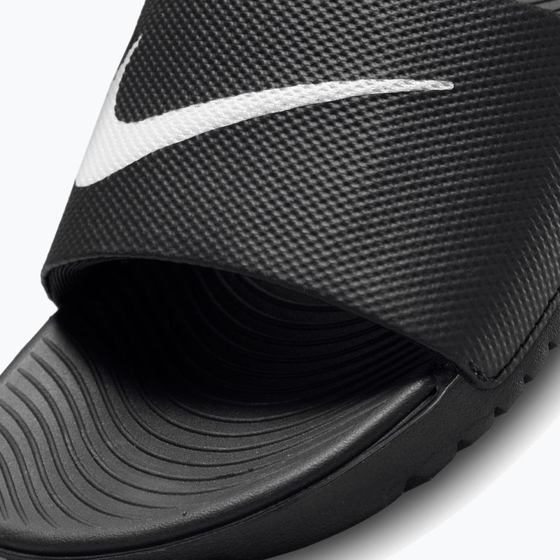Detské šľapky Nike Kawa black/white 6