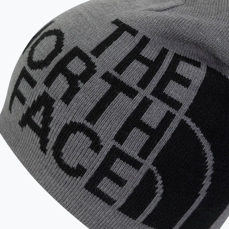 The North Face Obojstranná zimná čiapka Tnf Banner black/grey NF00AKNDGVD1 3