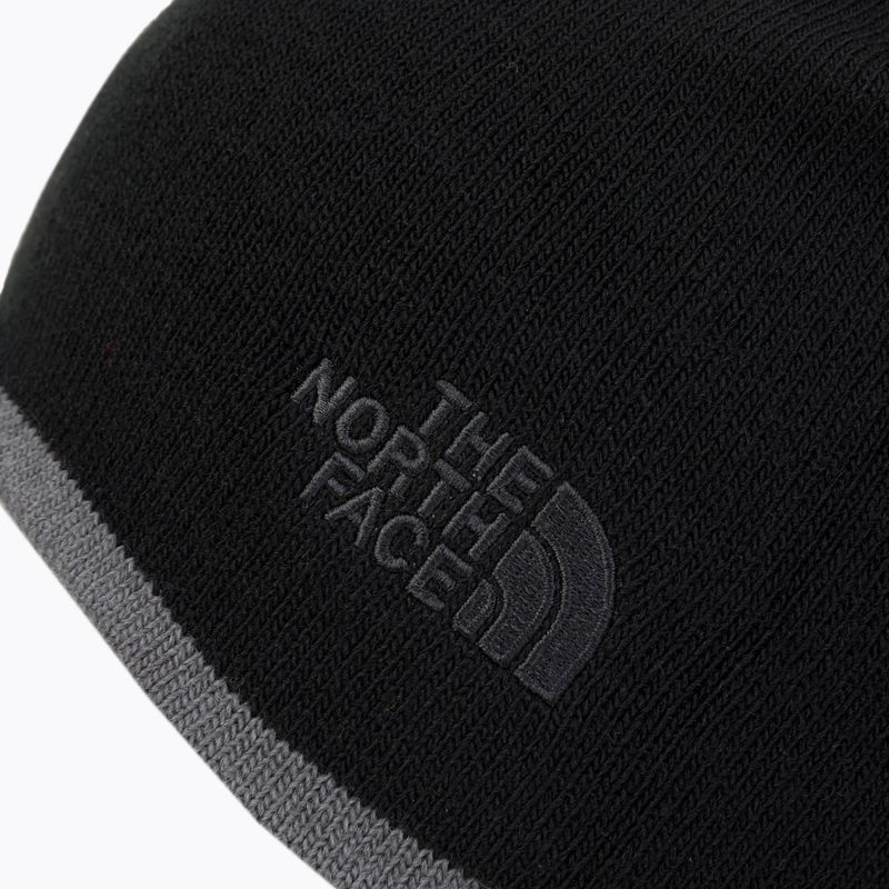 The North Face Obojstranná zimná čiapka Tnf Banner black/grey NF00AKNDGVD1 6