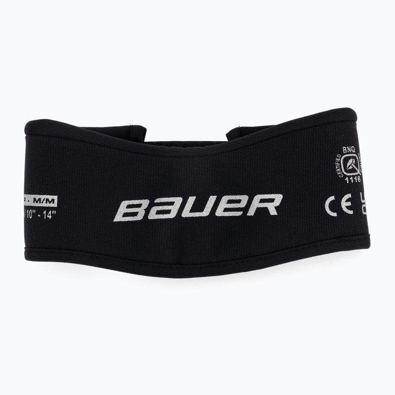 Detský chránič krku Bauer NG NLP7 Core Neckguard Collar Jr black