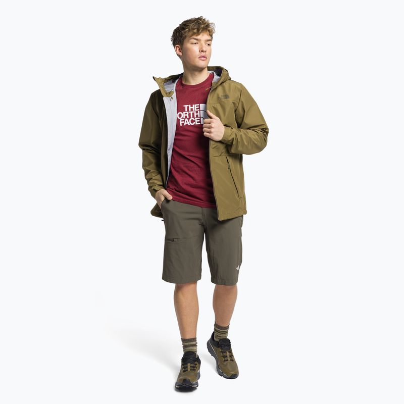 Pánska bunda do dažďa The North Face Dryzzle Futurelight brown NF0A7QB237U1 2
