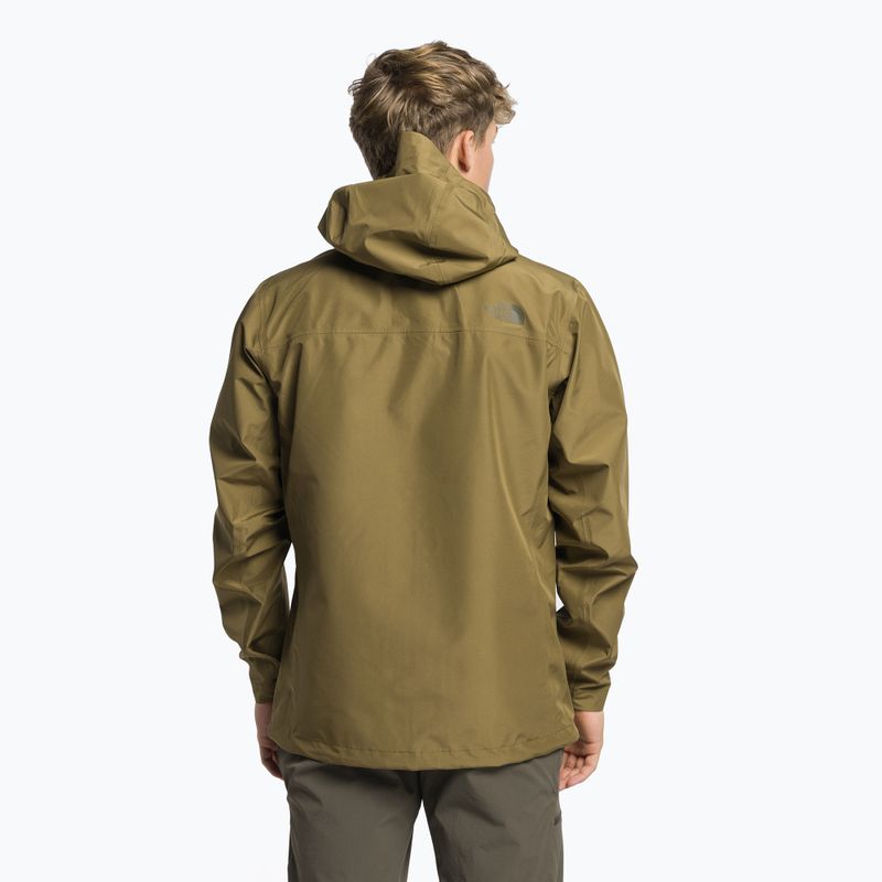 Pánska bunda do dažďa The North Face Dryzzle Futurelight brown NF0A7QB237U1 4