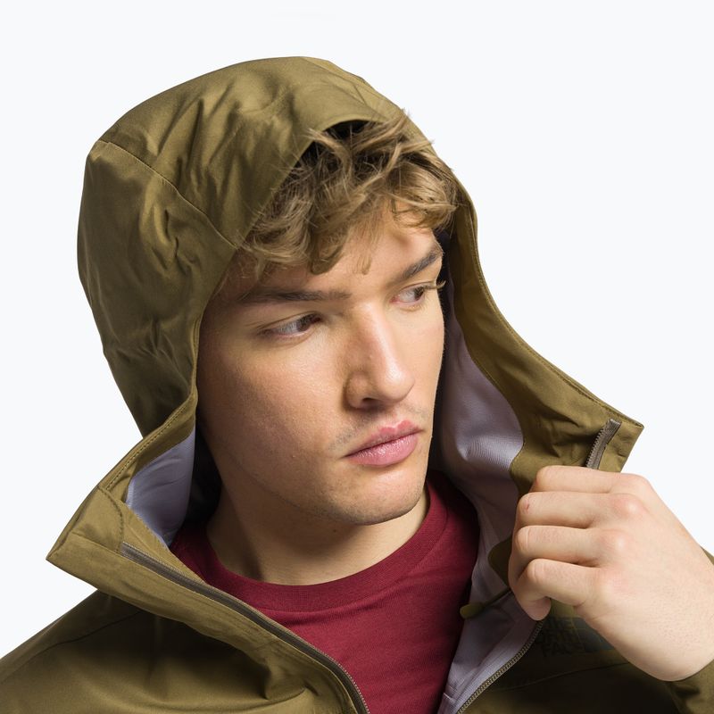 Pánska bunda do dažďa The North Face Dryzzle Futurelight brown NF0A7QB237U1 5