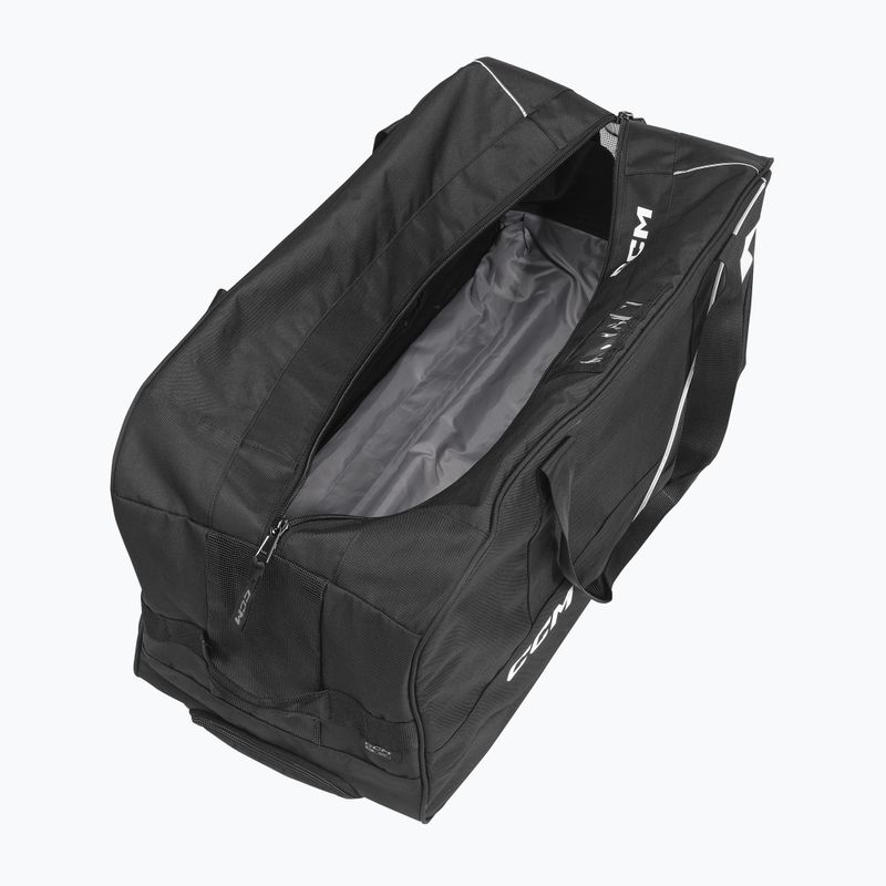 Cestovná taška CCM 520 Wheeled Player Bag 32' 115 l black/white 3