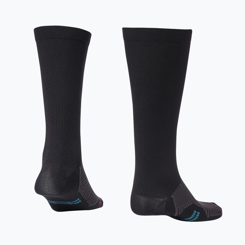 Hokejové ponožky CCM Compression Knee black/red 2