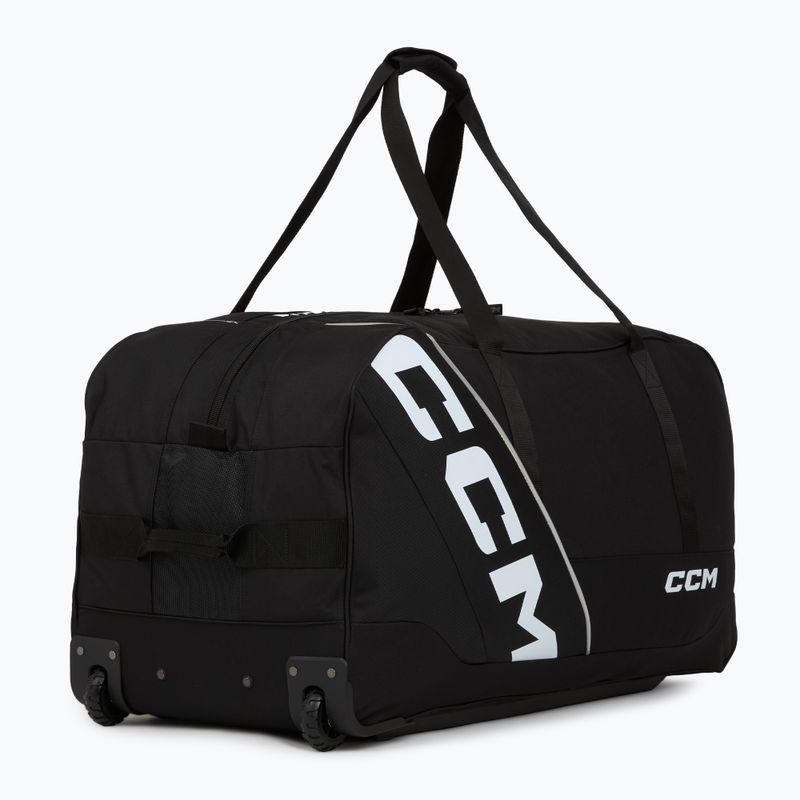Cestovná taška CCM 520 Wheeled Player Bag 37' 175 l black/white 2