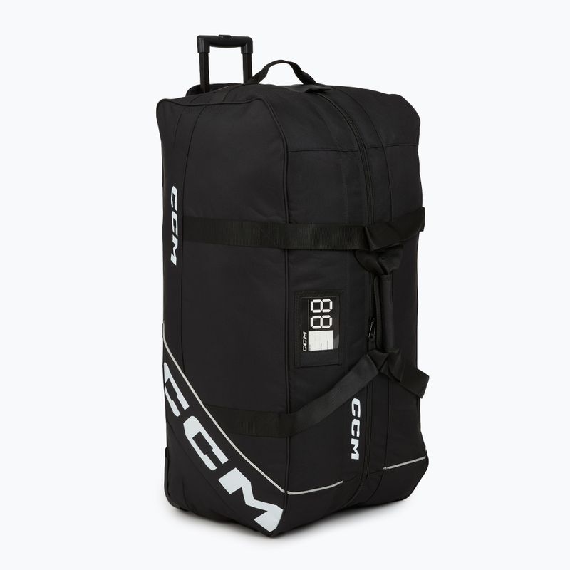 Cestovná taška CCM 520 Wheeled Player Bag 37' 175 l black/white 10