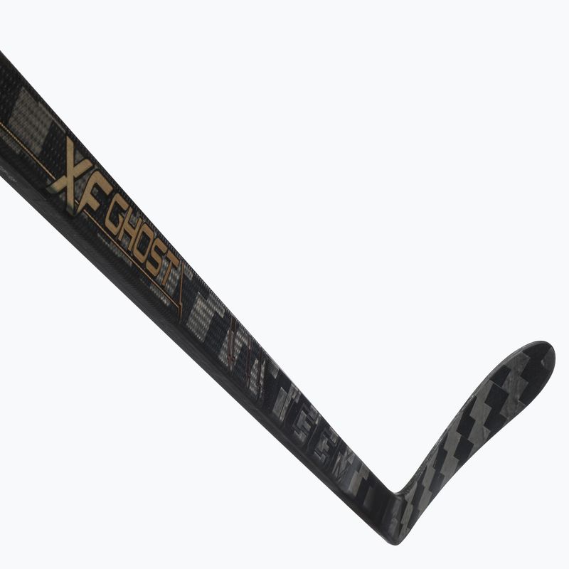 Detská hokejka CCM Tacks XF Ghost INT black 4