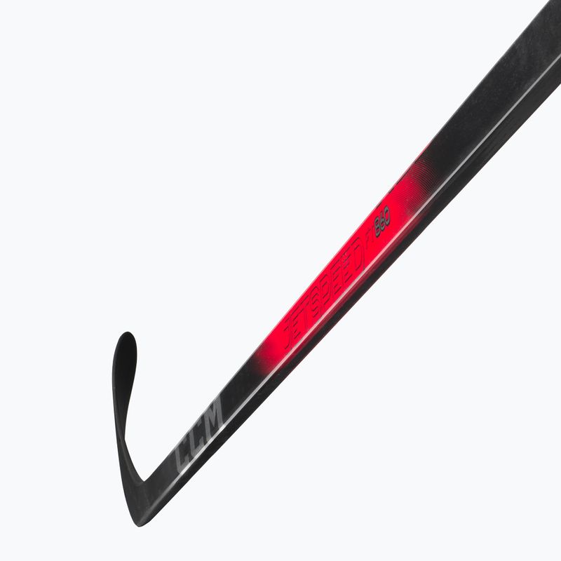 Detská hokejka CCM JetSpeed FT860 JR black/red 4