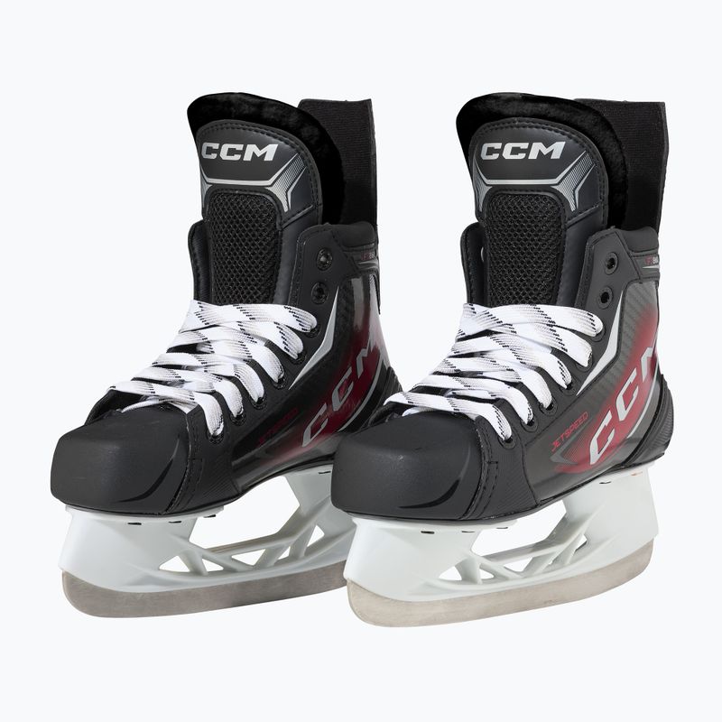 Detské hokejové korčule  CCM JetSpeed FT860 JR Regular Player Skates black 2