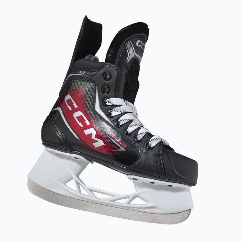 Detské hokejové korčule  CCM JetSpeed FT860 JR Regular Player Skates black 4