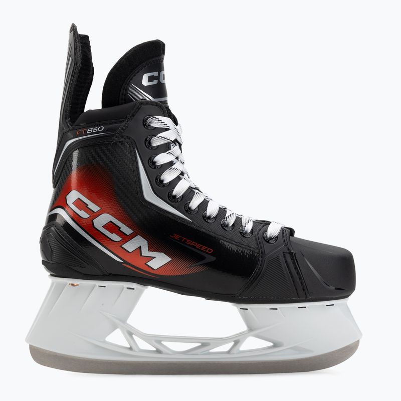 Pánske hokejové korčule CCM JetSpeed FT860 SR REG black 2