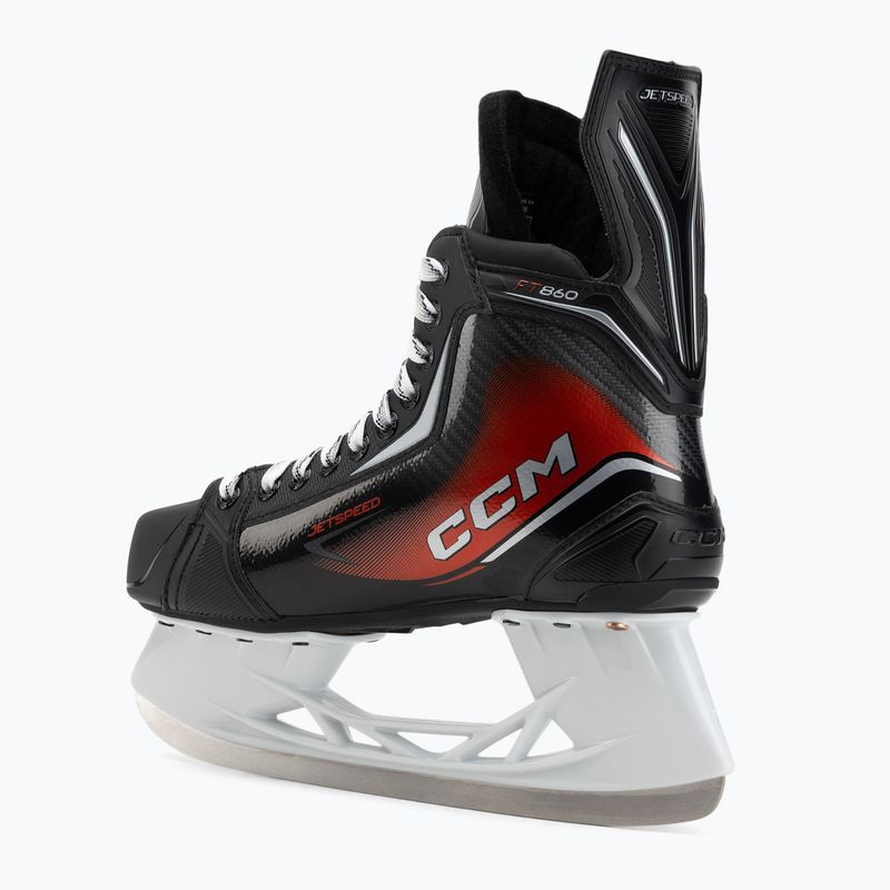 Pánske hokejové korčule CCM JetSpeed FT860 SR REG black 3