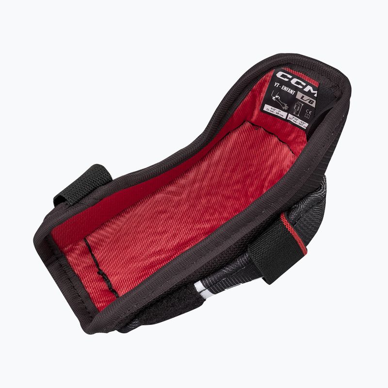 Hokejové chrániče lakťov CCM Next YT Elbow Pads black 3