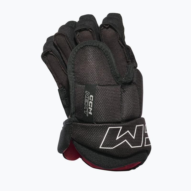 Hokejové rukavice pre deti CCM Next JR Gloves black/white 2