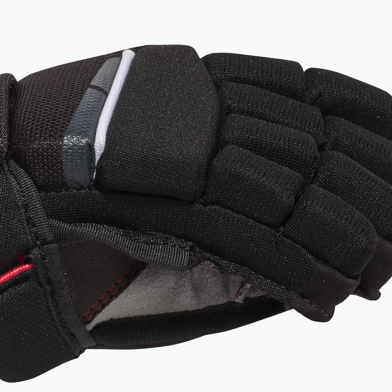 Hokejové rukavice pre deti CCM Next JR Gloves black/white 4