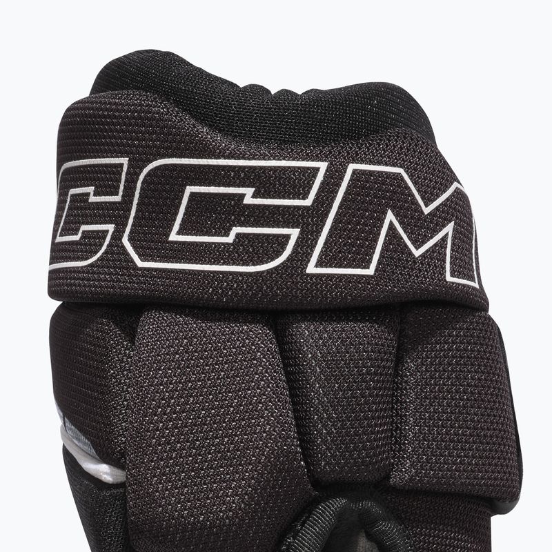 Hokejové rukavice pre deti CCM Next JR Gloves black/white 5
