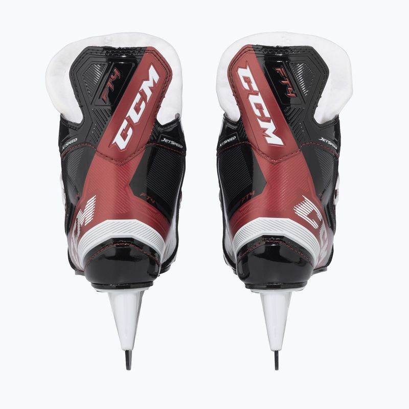 Detské hokejové korčule  CCM JetSpeed FT JR Regular black 4