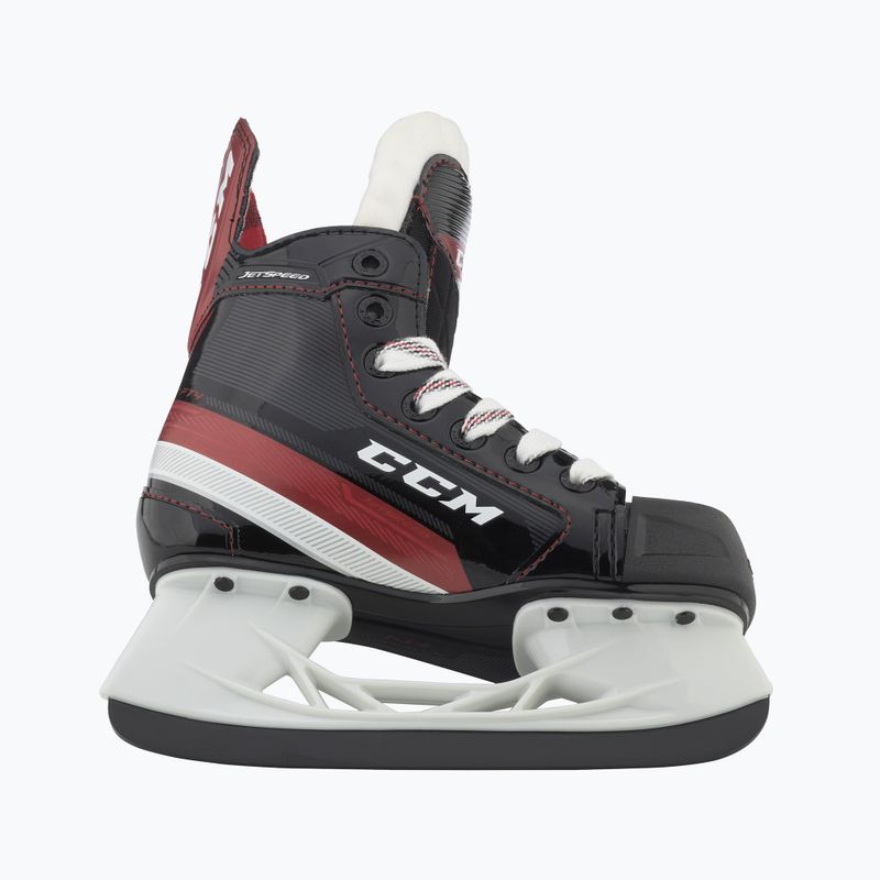 Detské hokejové korčule  CCM JetSpeed FT JR Regular black 6