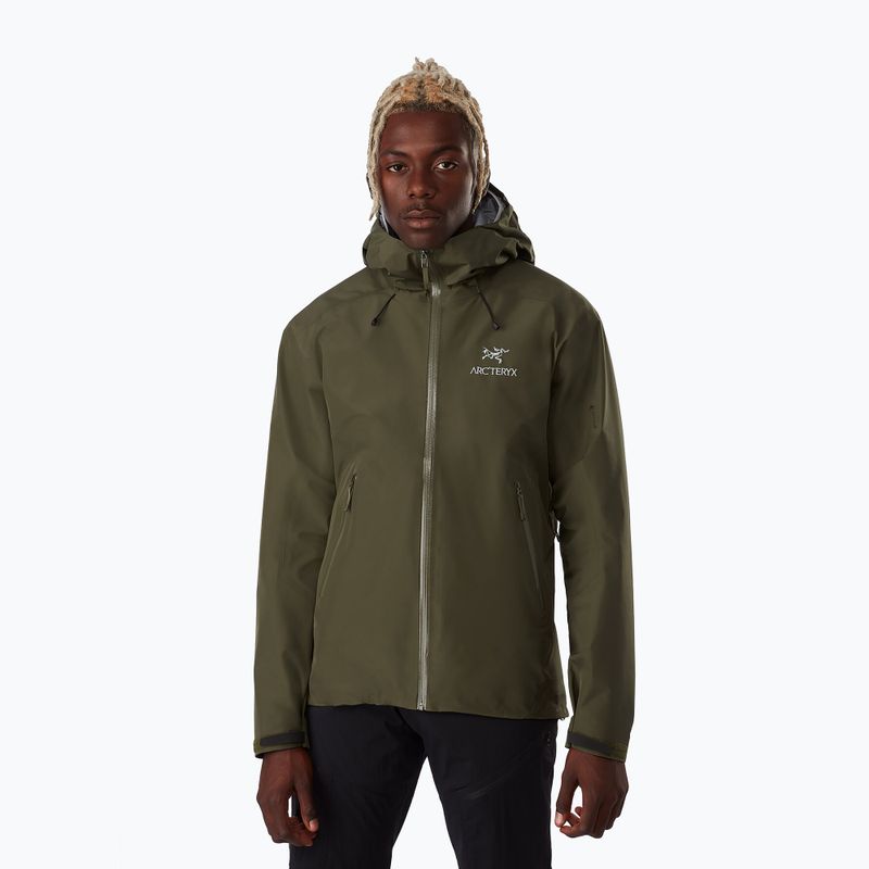 Pánska bunda do dažďa Arcteryx Beta LT zelená 26844 2