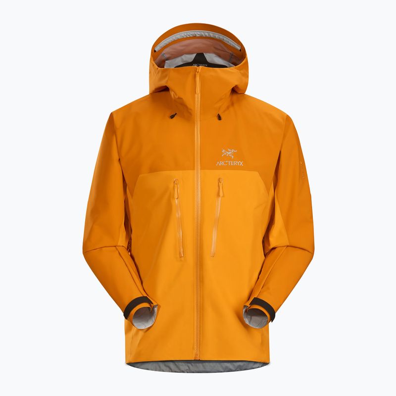 Pánska bunda do dažďa Arcteryx Alpha AR oranžová 25434
