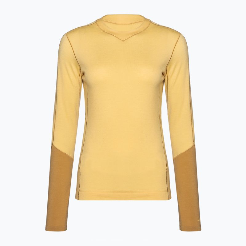 Dámske termo tričko Arc'teryx Rho Wool LS Crew yellow 29961