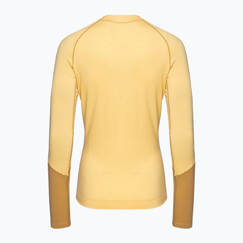 Dámske termo tričko Arc'teryx Rho Wool LS Crew yellow 29961 2