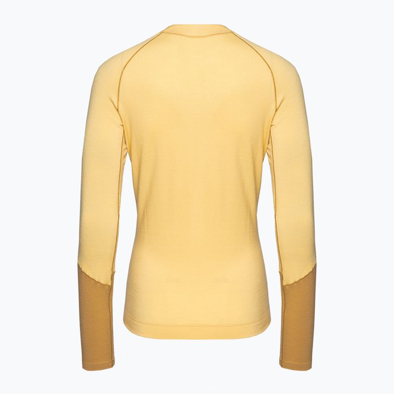 Dámske termo tričko Arcteryx Rho Wool LS Crew yellow 29961 2