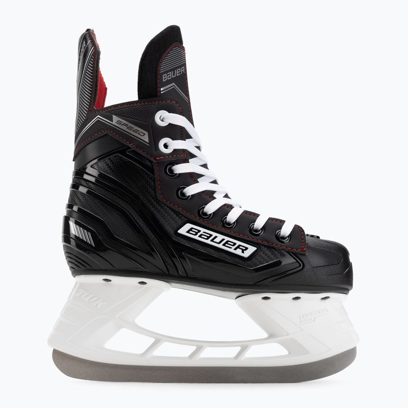 Detské korčule Bauer Speed Jr black 2