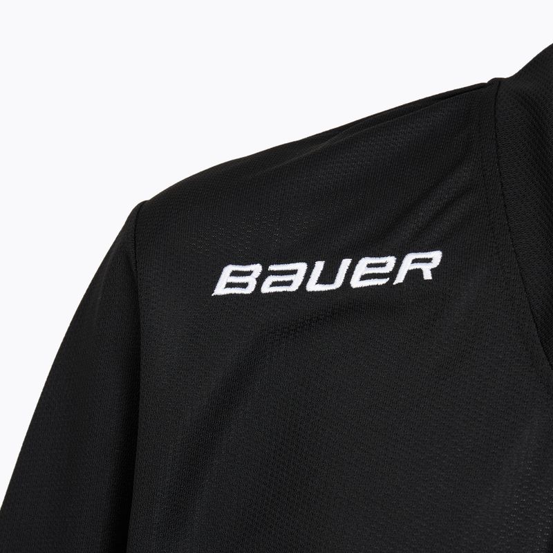 Detský hokejový dres longsleeve Bauer Flex Practice Jersey Jr black 3