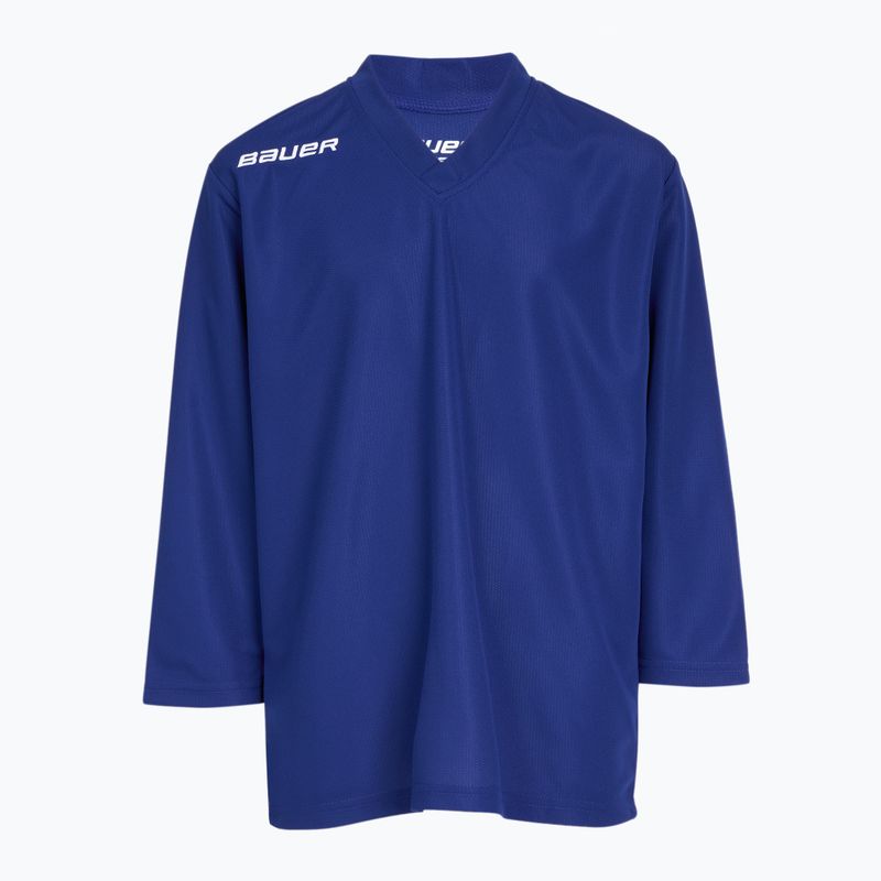 Detský hokejový dres longsleeve Bauer Flex Practice Jersey Jr white