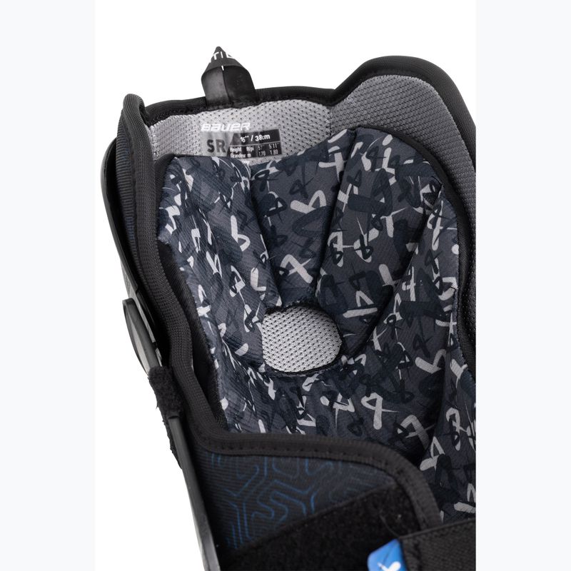 Hokejové chrániče holení Bauer X Shin Guard Int black 4