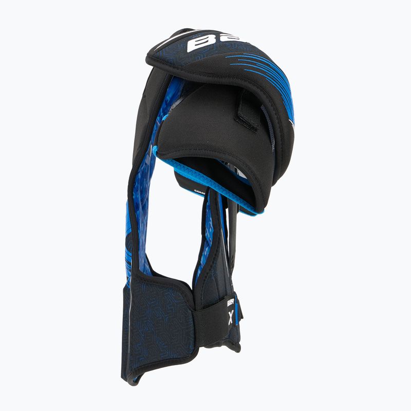 Hokejové ramenné chrániče Bauer X Shoulder Pad Int black/blue 3