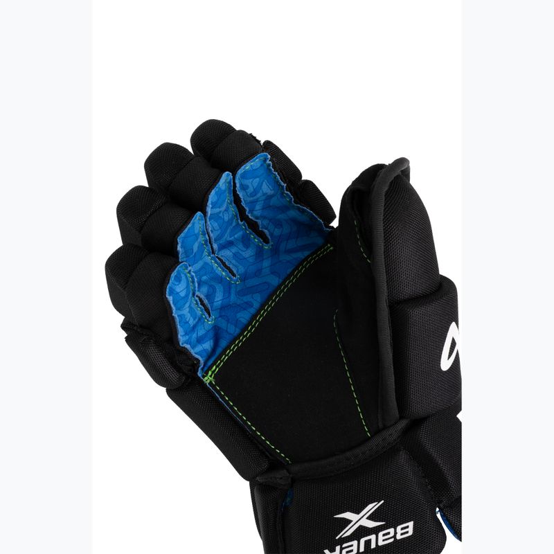 Detské hokejové rukavice Bauer X Jr čierne 4