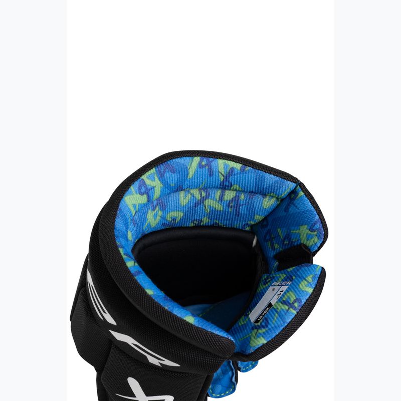 Detské hokejové rukavice Bauer X Jr čierne 5