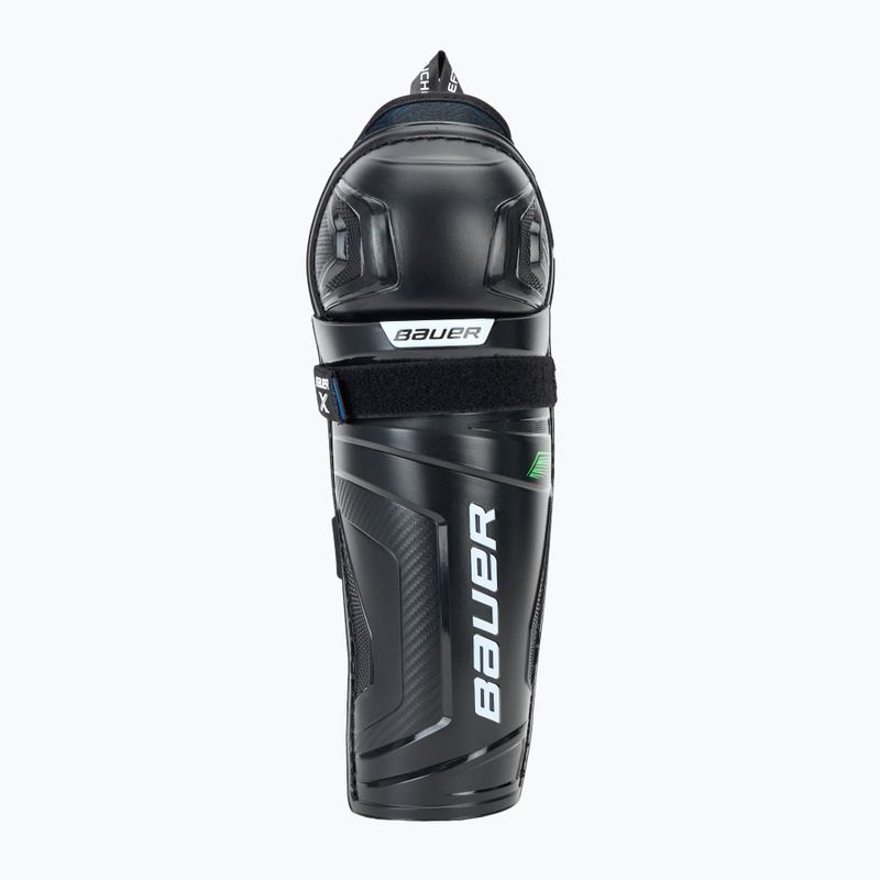 Detské hokejové chrániče holení Bauer X Shin Guard Jr black 2