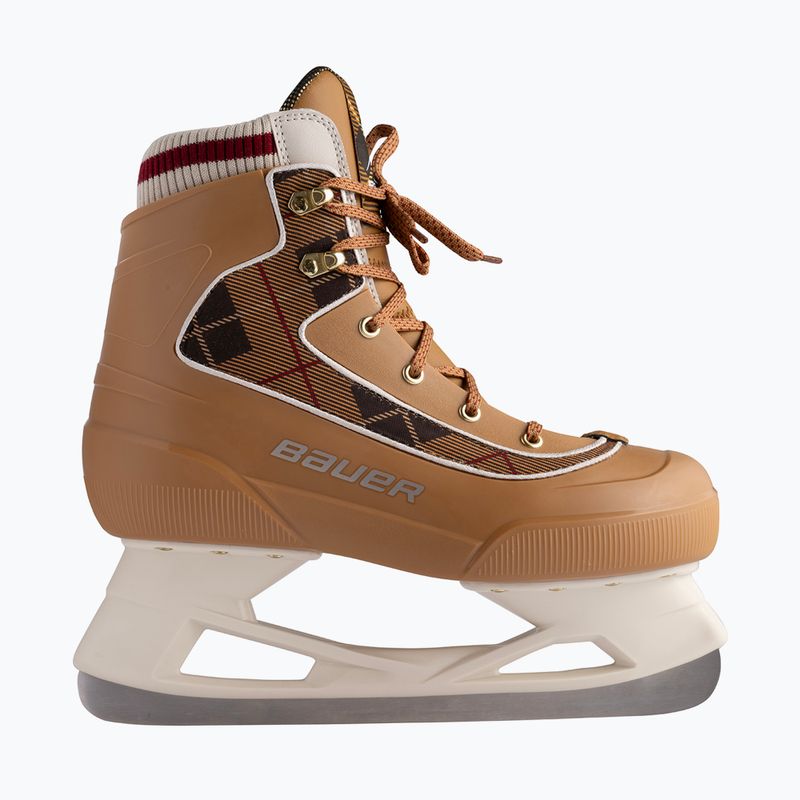 Detské korčule Bauer Chamonix Jr brown 2