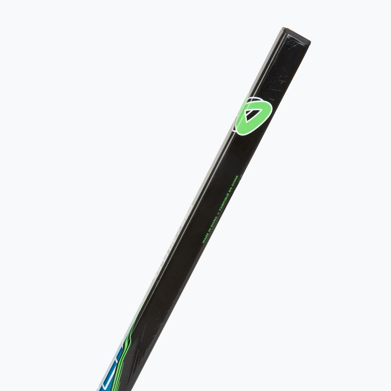 Detská hokejka Bauer X Series Grip Jr F40 L black/blue/green 3