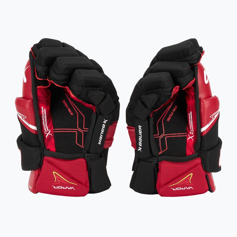 Hokejové rukavice Bauer Vapor Fly40 Sr black/red 3