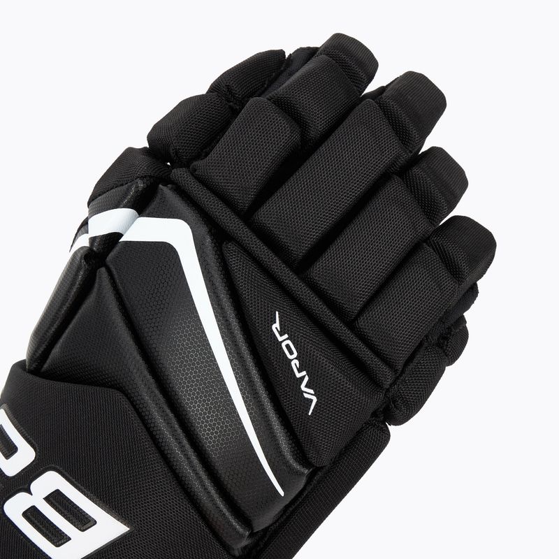 Hokejové rukavice Bauer Vapor Fly40 Sr black/white 5