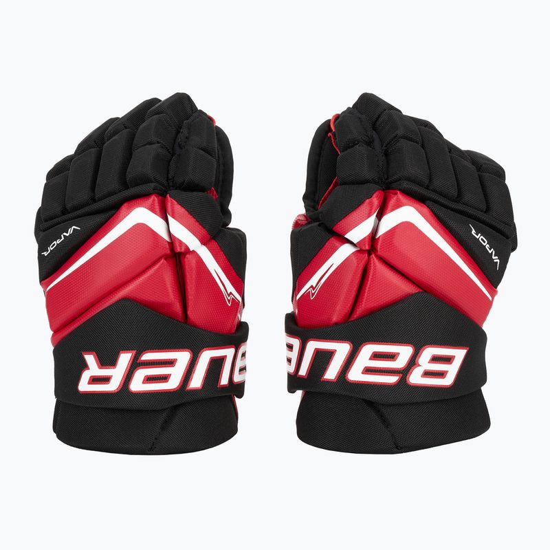 Hokejové rukavice Bauer Vapor Fly40 Int black/red 2
